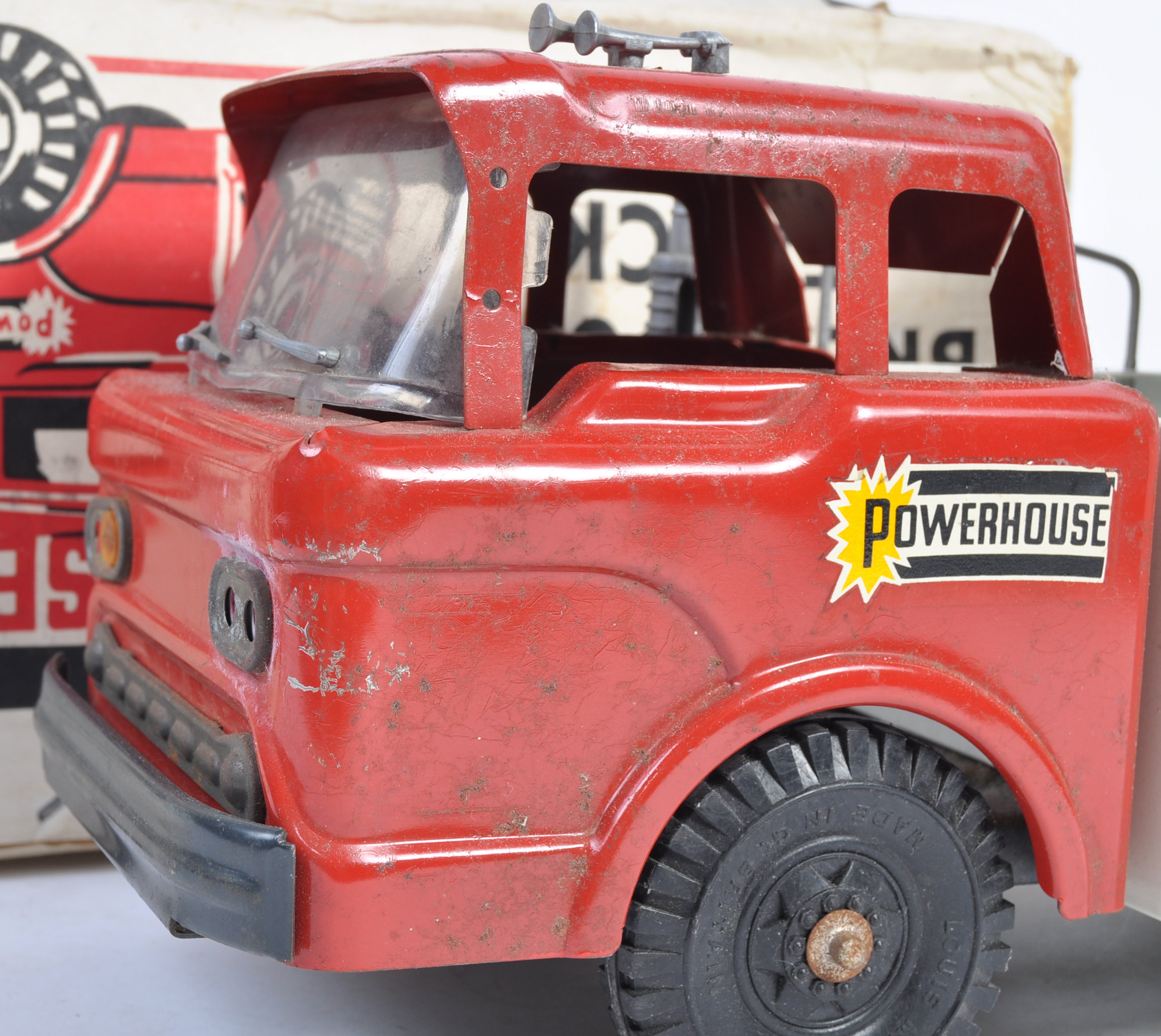 ORIGINAL MARX BREAKDOWN TRUCK TINPLATE TOY - Image 3 of 7