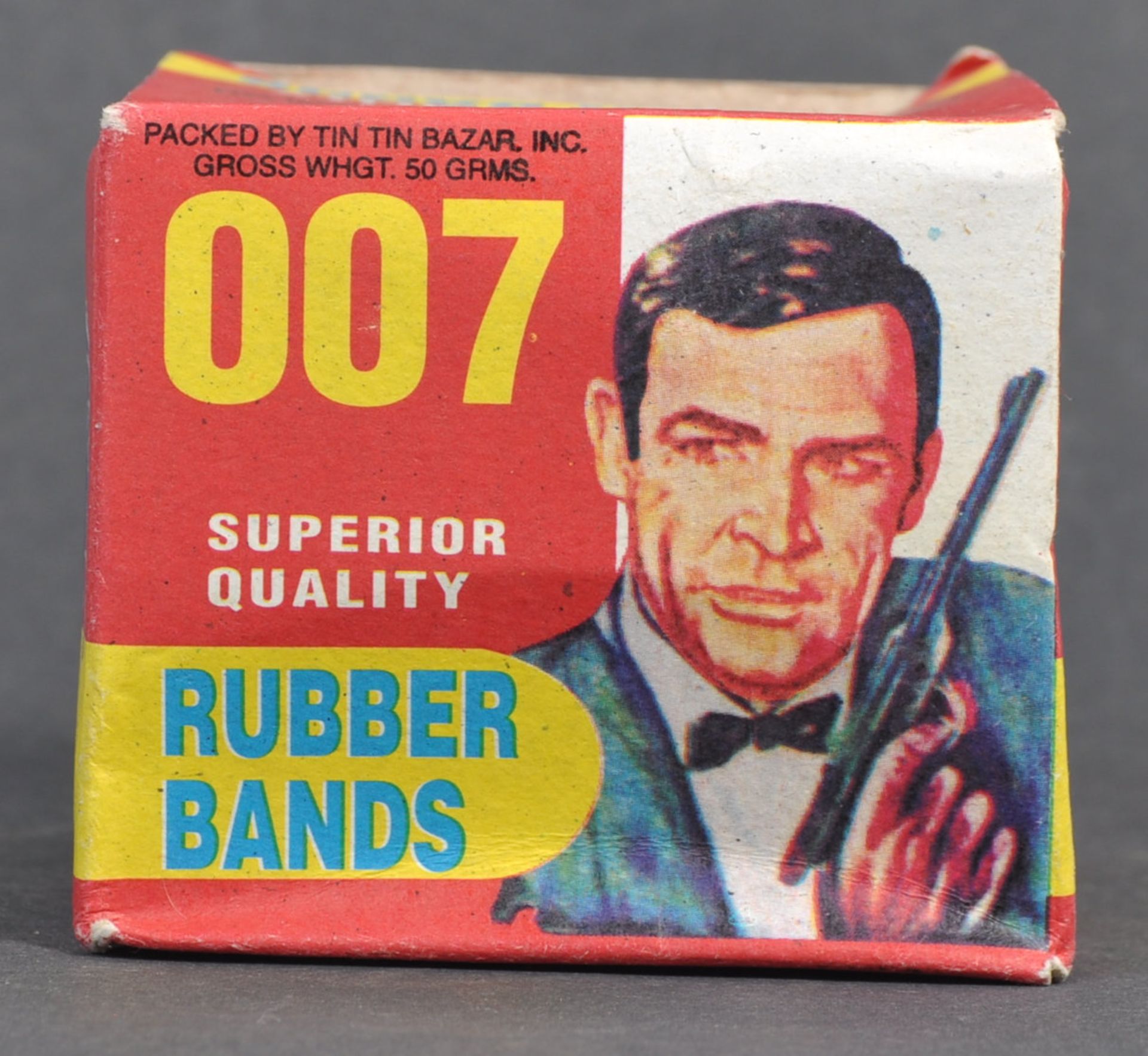 RARE VINTAGE JAMES BOND 007 ' RUBBER BANDS ' BOXED SET - Image 2 of 5