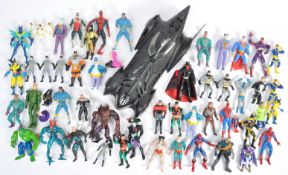 COLLECTION OF ASSORTED ACTION FIGURES AND PLAYSETS