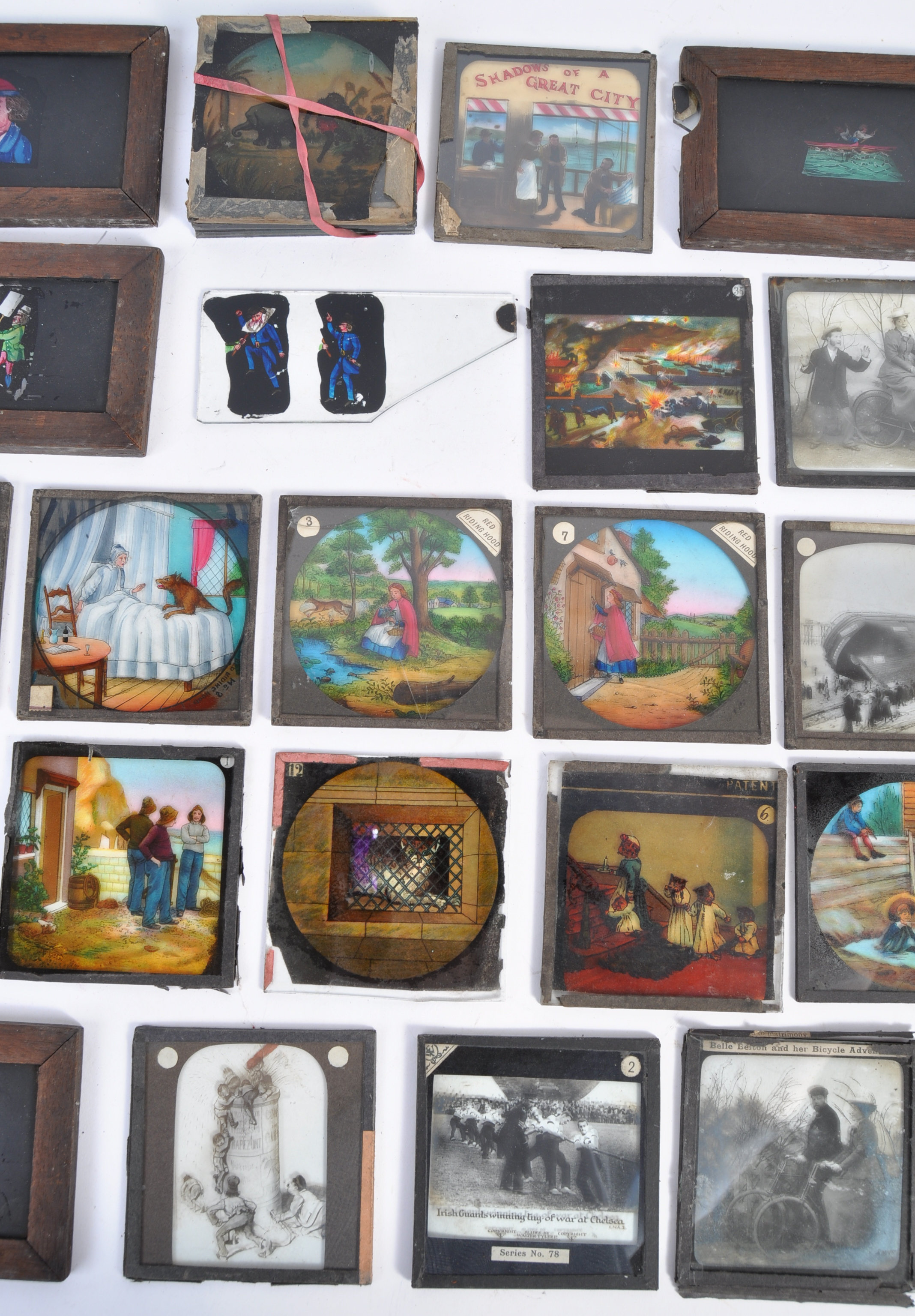 COLLECTION OF VICTORIAN 19TH CENTURY MAGIC LANTERN GLASS SLIDES - Image 3 of 8