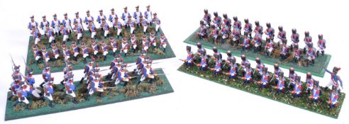 COLLECTION OF 1/32 SCALE PLASTIC NAPOLEONIC FIGURES