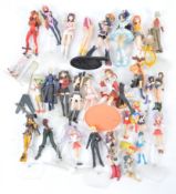 COLLECTION OF ASSORTED JAPANESE ANIME FIGURES