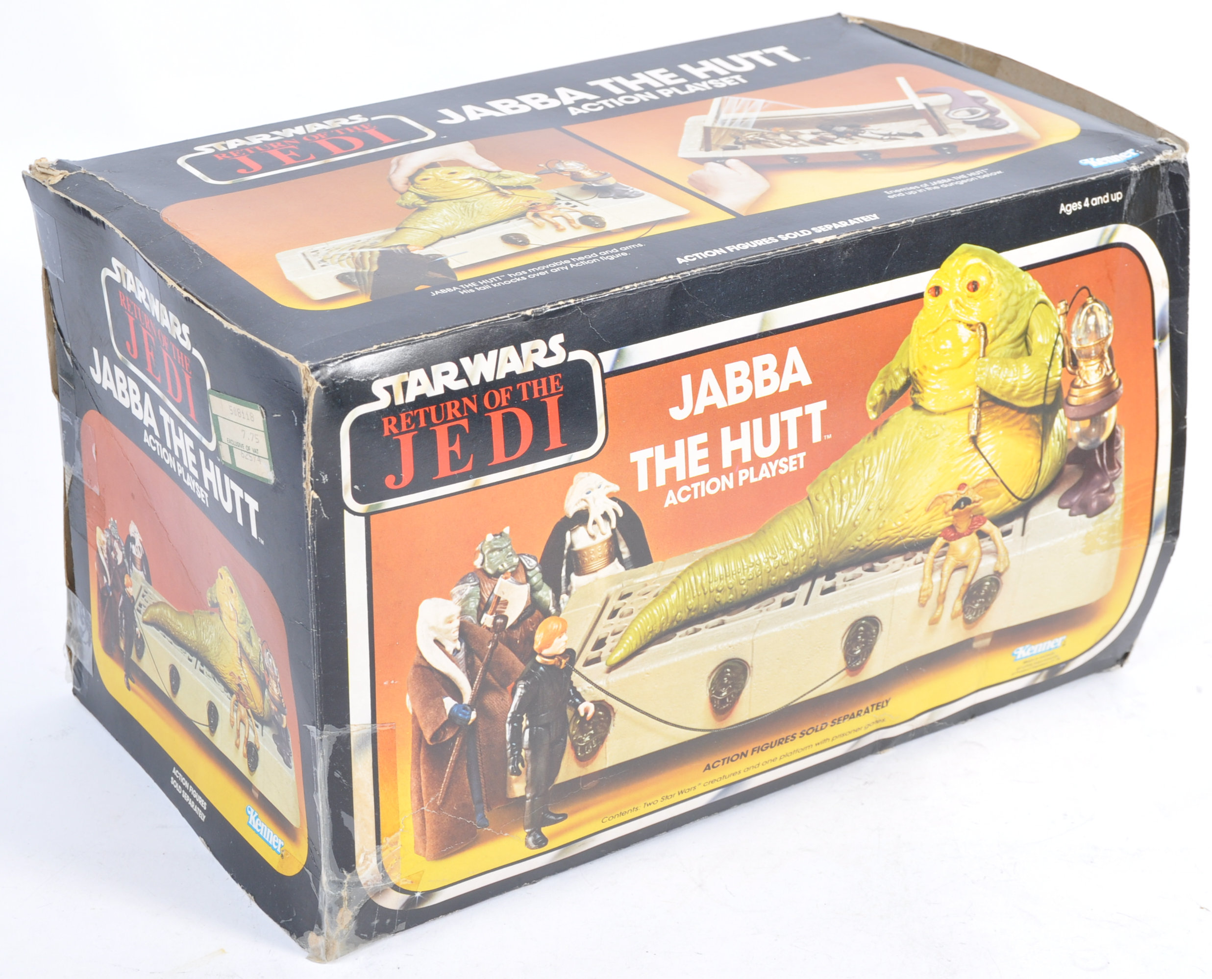 VINTAGE STAR WARS KENNER JABBA THE HUTT ACTION FIGURE PLAYSET - Image 7 of 8