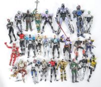 COLLECTION OF ASSORTED JAPANESE ANIME ACTION FIGURES