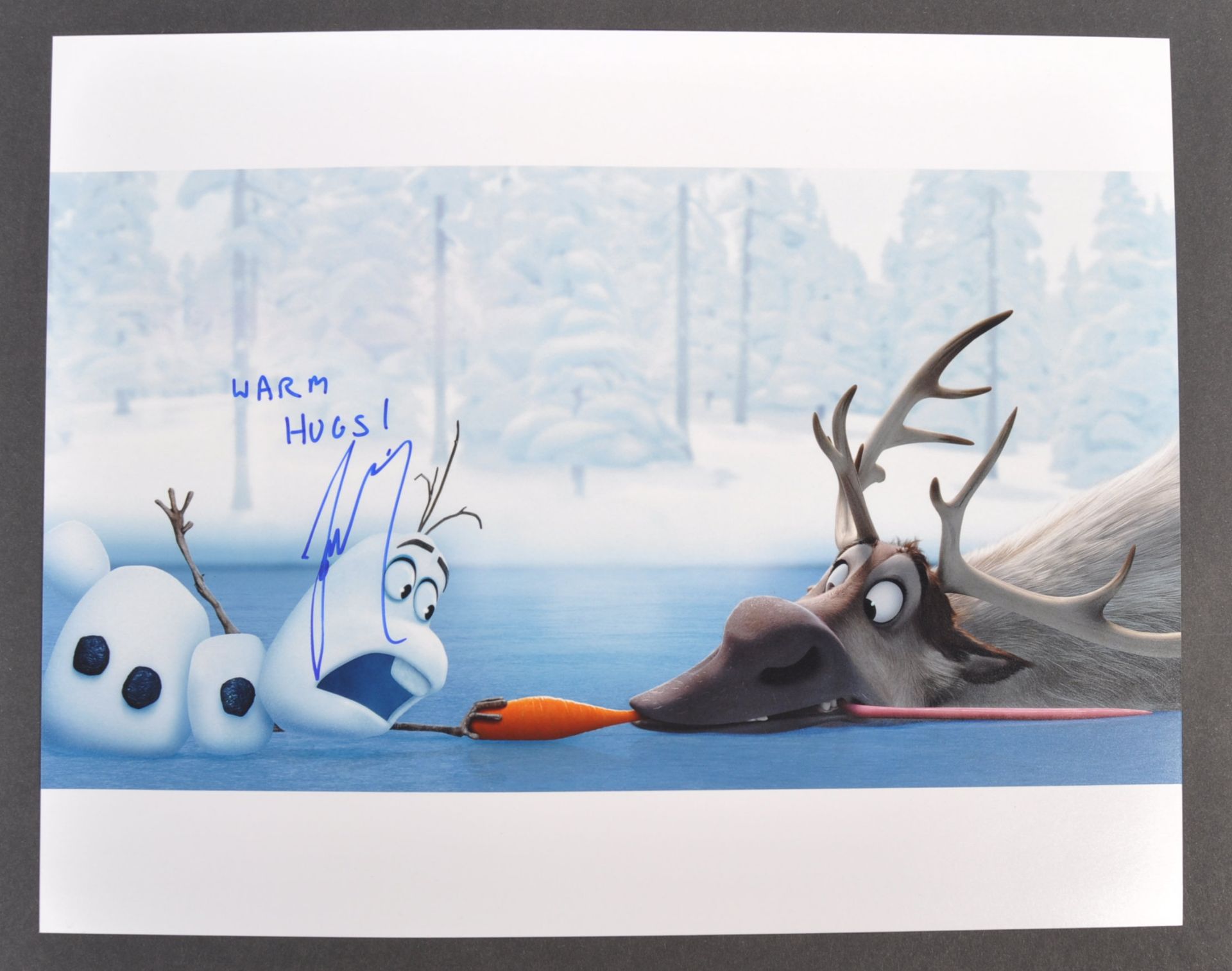 FROZEN - JOSH GAD - SIGNED 11X14" SIGNED PHOTOGRAPH