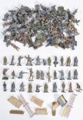 LARGE COLLECTION VINTAGE 1930'S BRITAINS (?) LEAD FIGURES