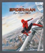 SPIDERMAN - TOM HOLLAND - SIGNED 11X13" PHOTOGRAPH