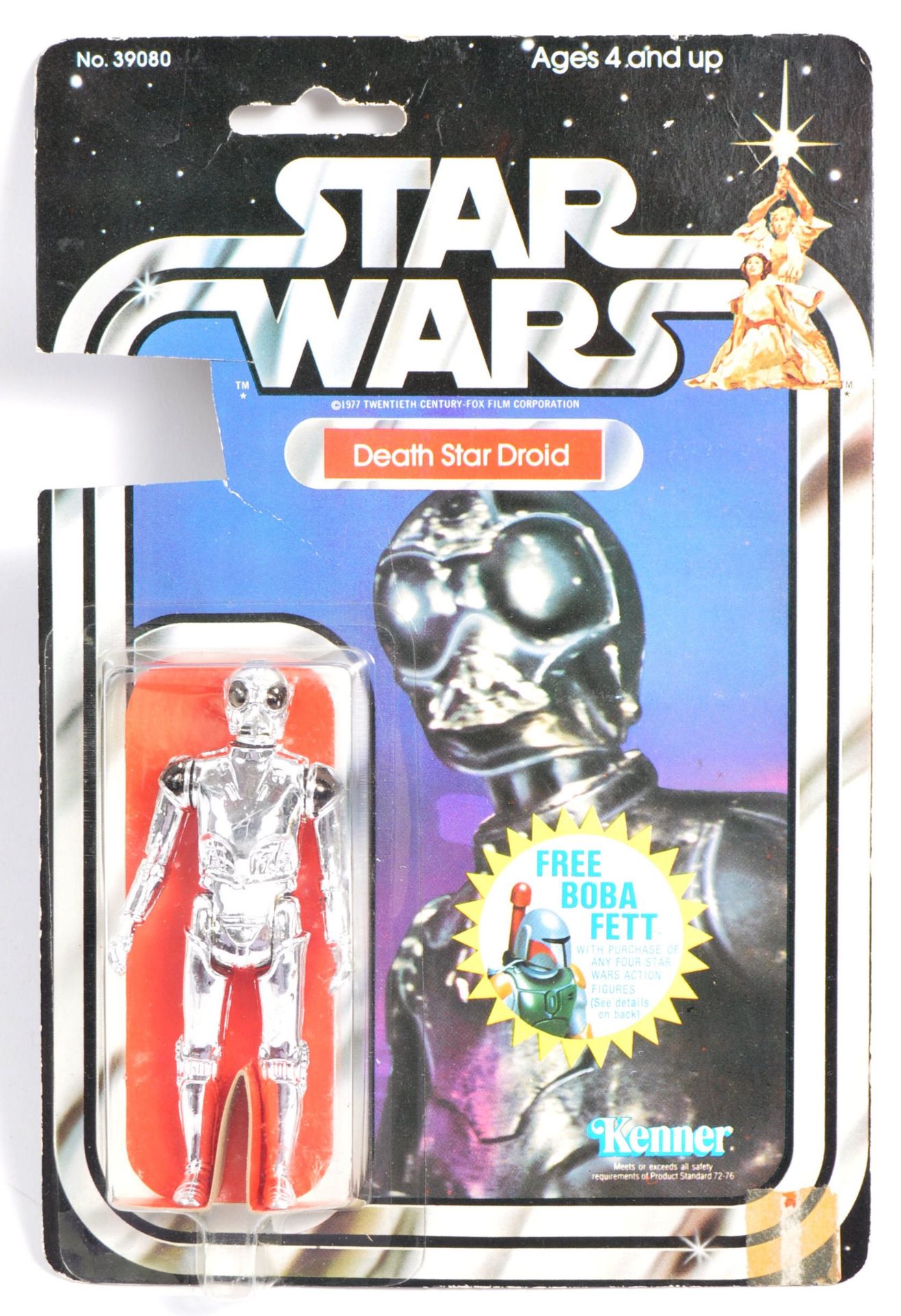 RARE VINTAGE KENNER STAR WARS MOC CARDED ACTION FIGURE