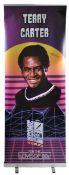 MONOPOLY EVENTS - AUTOGRAPHED BANNER - TERRY CARTER