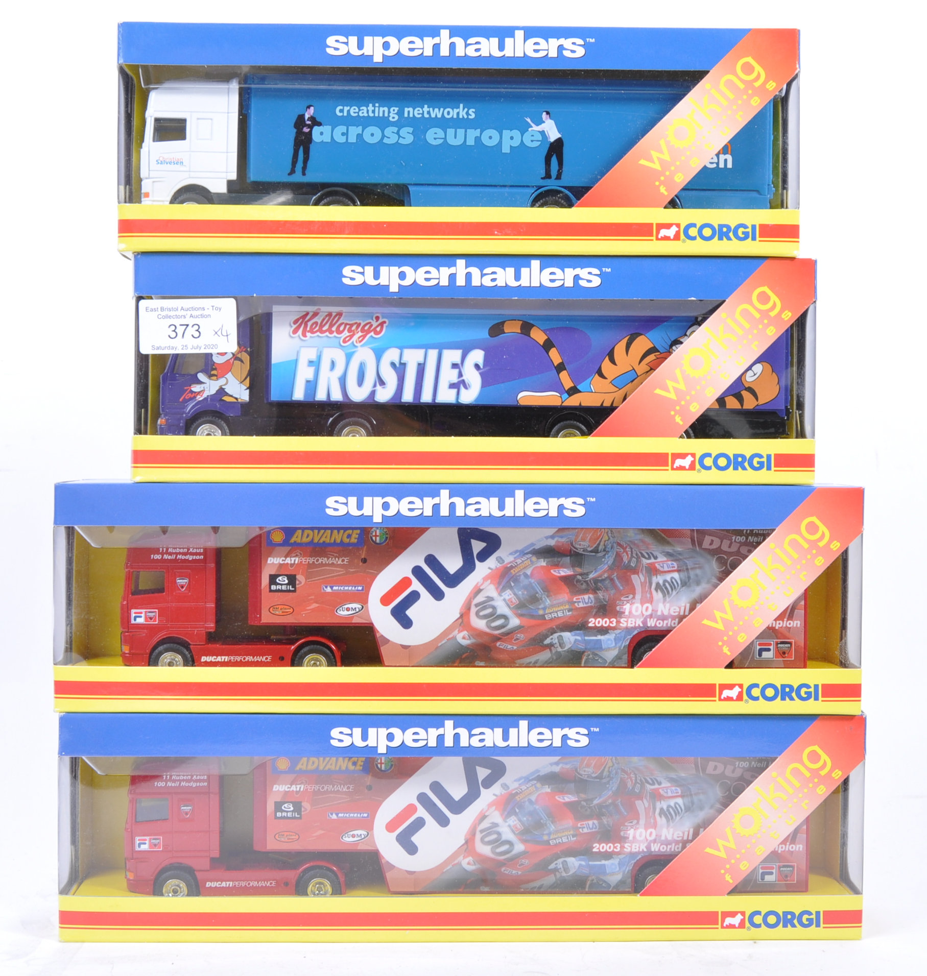 COLLECTION OF CORGI SUPERHAULERS BOXED DIECAST MODELS