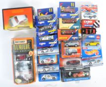 COLLECTION OF DIECAST HOTWHEELS MATCHBOX AND CORGI MODEL CARS