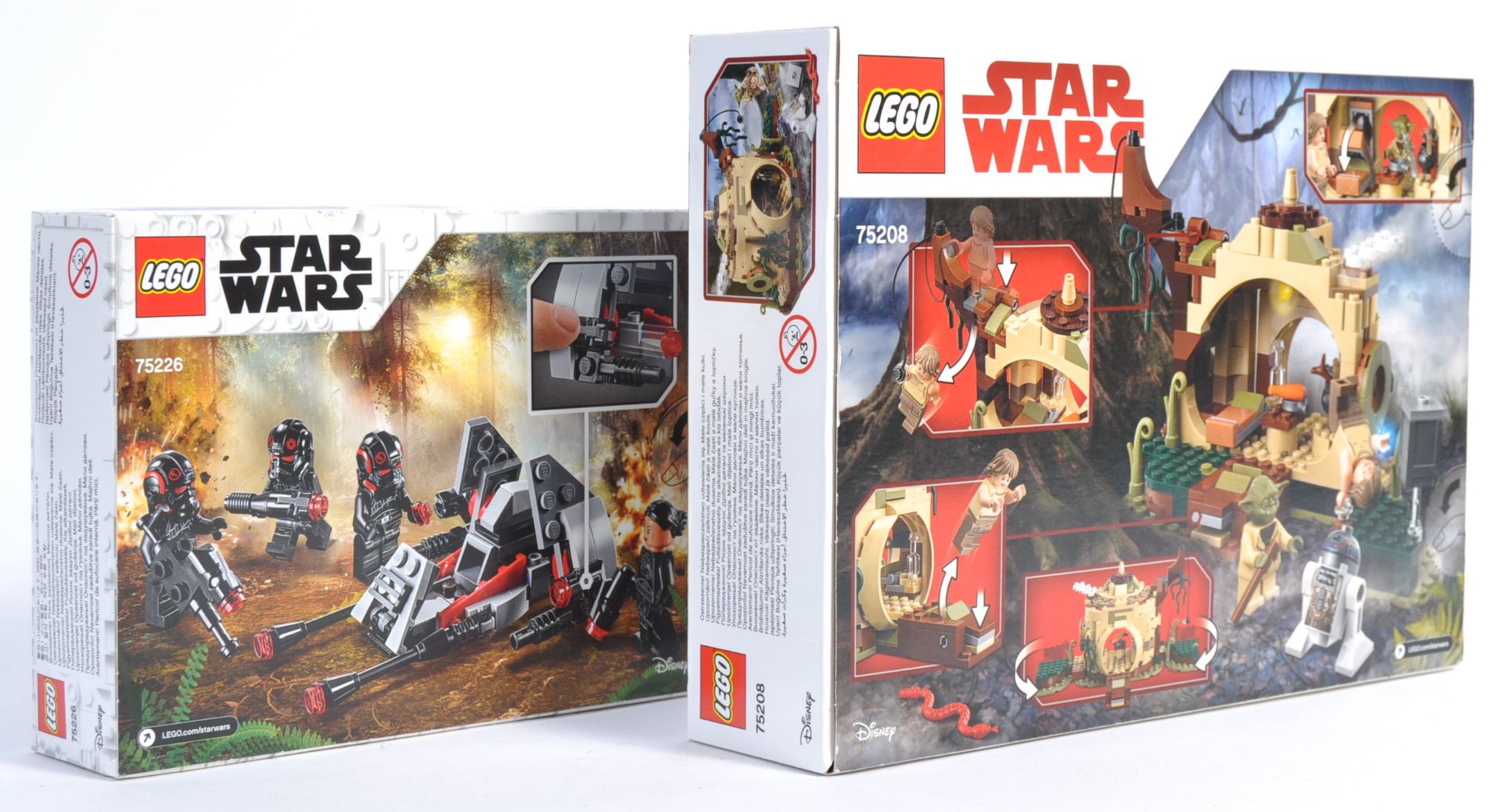 LEGO SETS - STAR WARS - 75226 / 75208 - INFERNO SQUAD BATTLE PACK - YODA'S HUT - Bild 3 aus 4