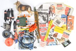 COLLECTION OF ORIGINAL VINTAGE PALITOY ACTION MAN ACCESSORIES