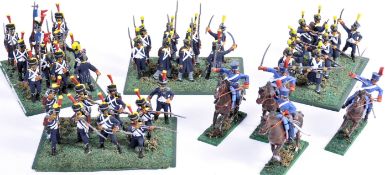 COLLECTION OF 1/32 SCALE PLASTIC NAPOLEONIC FIGURES
