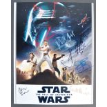 STAR WARS - THE RISE OF SKYWALKER - SIGNED 11X14" PHOTOGRAPH