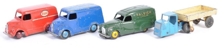COLLECTION OF VINTAGE DINKY TOYS DIECAST MODEL VANS