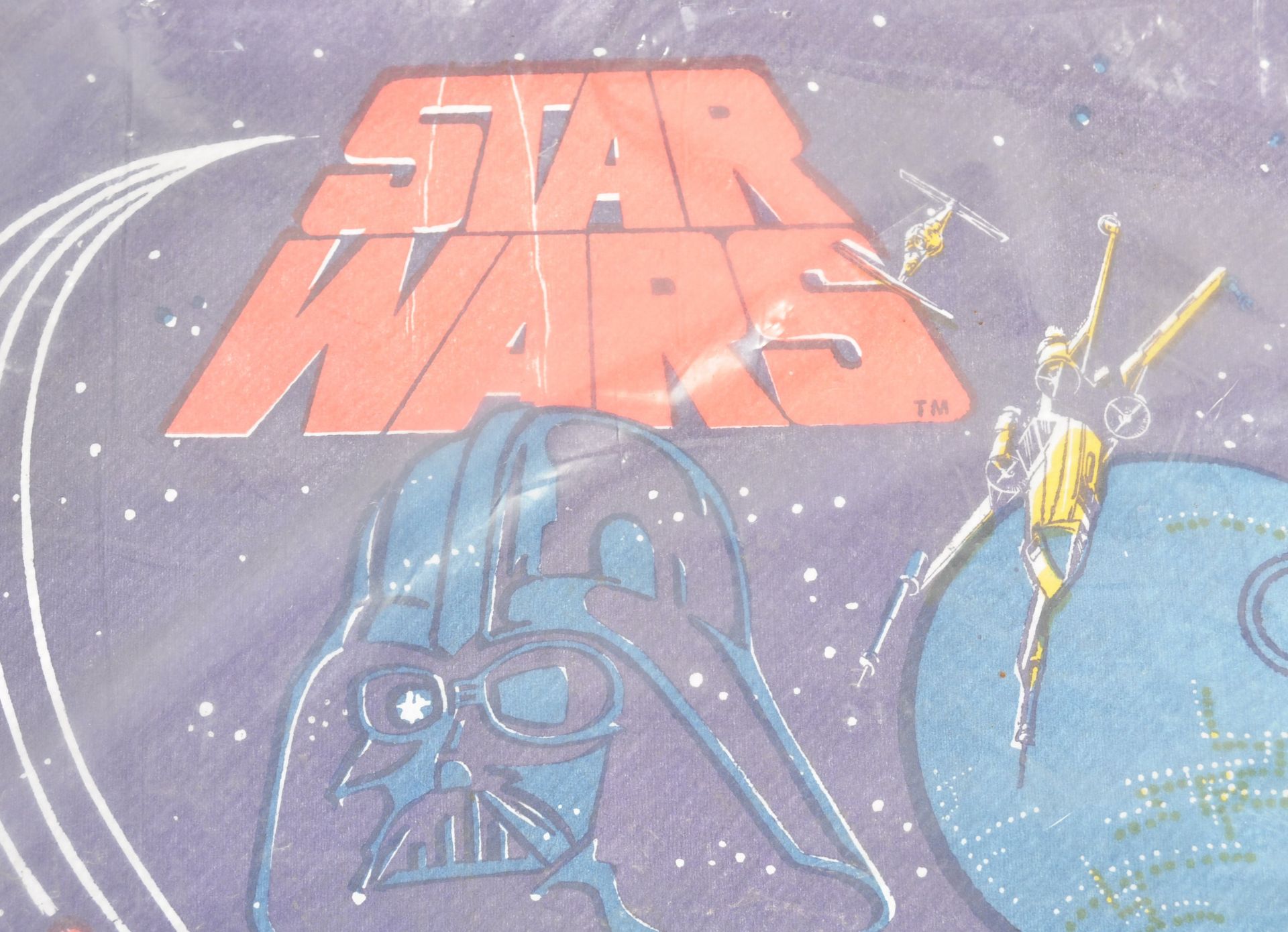 RARE VINTAGE 1980'S FACTORY SEALED STAR WARS TABLECOVERS - Bild 2 aus 5