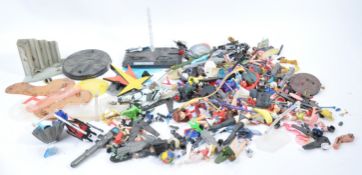 LARGE COLLECTION OF JAPANESE ANIME ACTION FIGURE ACCESSORIES