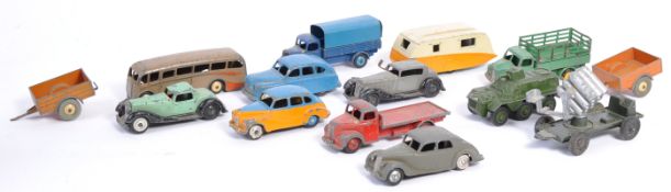 COLLECTION OF EARLY VINTAGE DINKY DIECAST MODEL CARS
