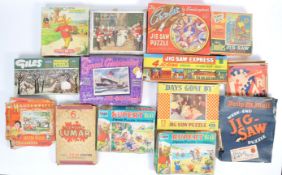 COLLECTION OF ANTIQUE / VINTAGE JIGSAW PUZZLES