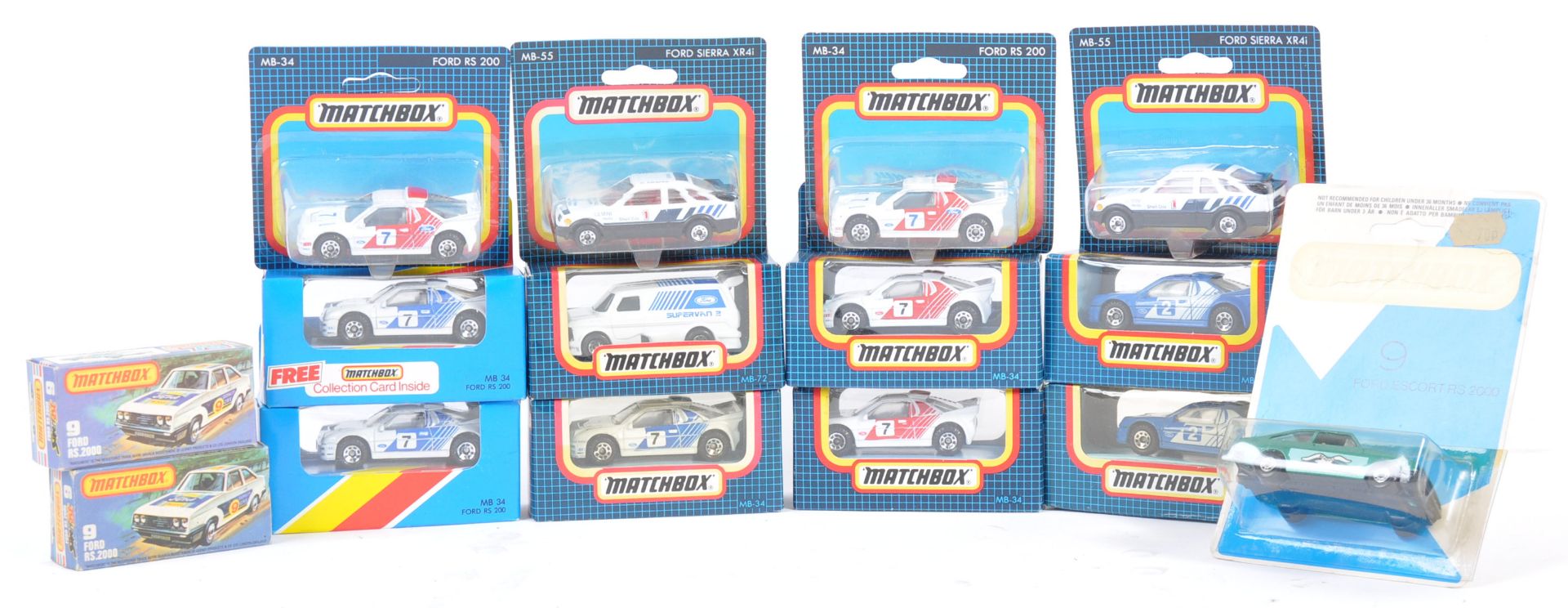 COLLECTION OF VINTAGE MATCHBOX CARDED / BOXED DIECAST MODELS