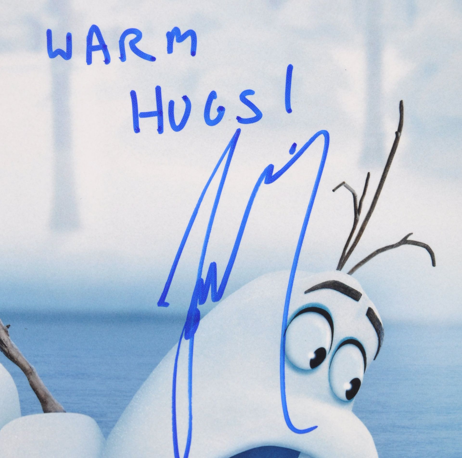 FROZEN - JOSH GAD - SIGNED 11X14" SIGNED PHOTOGRAPH - Bild 2 aus 2