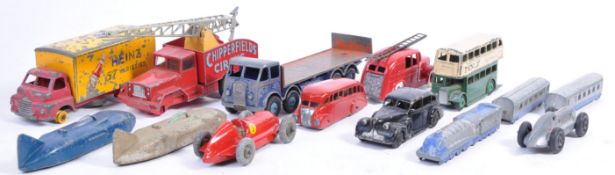 COLLECTION OF ASSORTED CORGI AND DINKY DIECAST MODELS