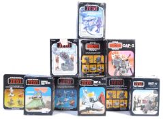 COLLECTION OF VINTAGE STAR WARS MINI-RIG ACTION FIGURE PLAYSETS