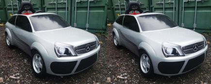 PAIR OF EVENT CAR GAMING CHAIRS / SIMULATOR CHAIRS