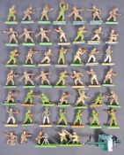 COLLECTION OF VINTAGE BRITAINS DEETAIL PLASTIC MODEL SOLDIERS