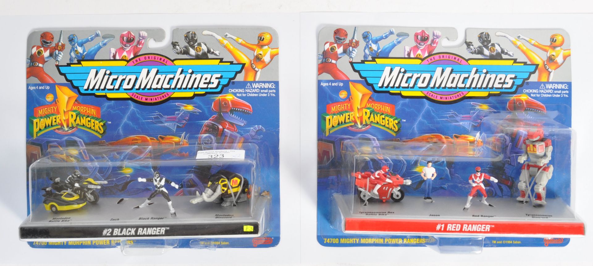 POWER RANGERS MICRO MACHINES GALOOB ACTION FIGURE SETS