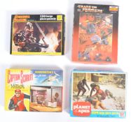 COLLECTION OF VINTAGE TV / FILM RELATED JIGSAW PUZZLES