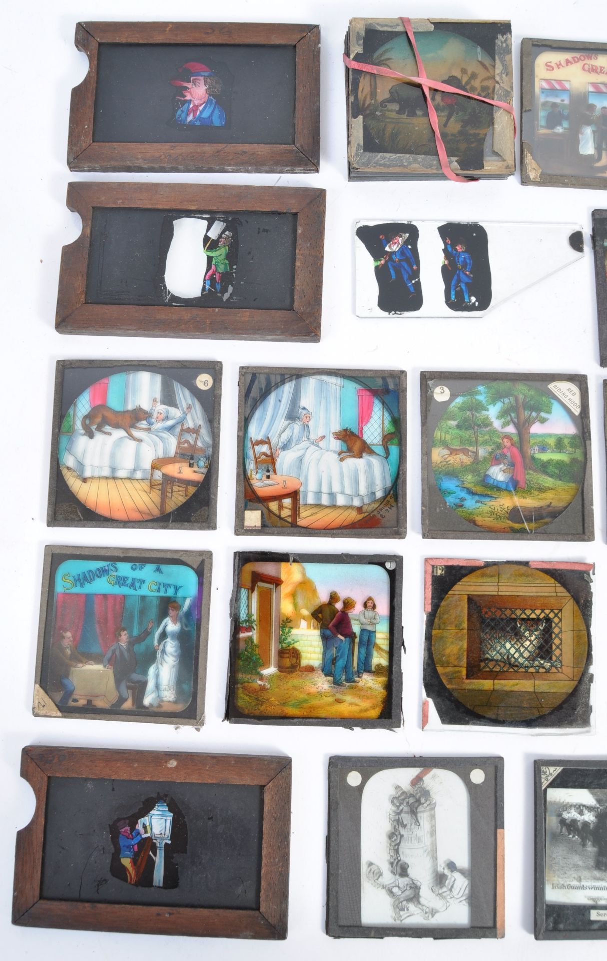 COLLECTION OF VICTORIAN 19TH CENTURY MAGIC LANTERN GLASS SLIDES - Bild 2 aus 8