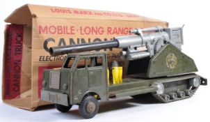 RARE MARX TOYS MOBILE LONG RANGE ATOMIC CANNON TRUCK