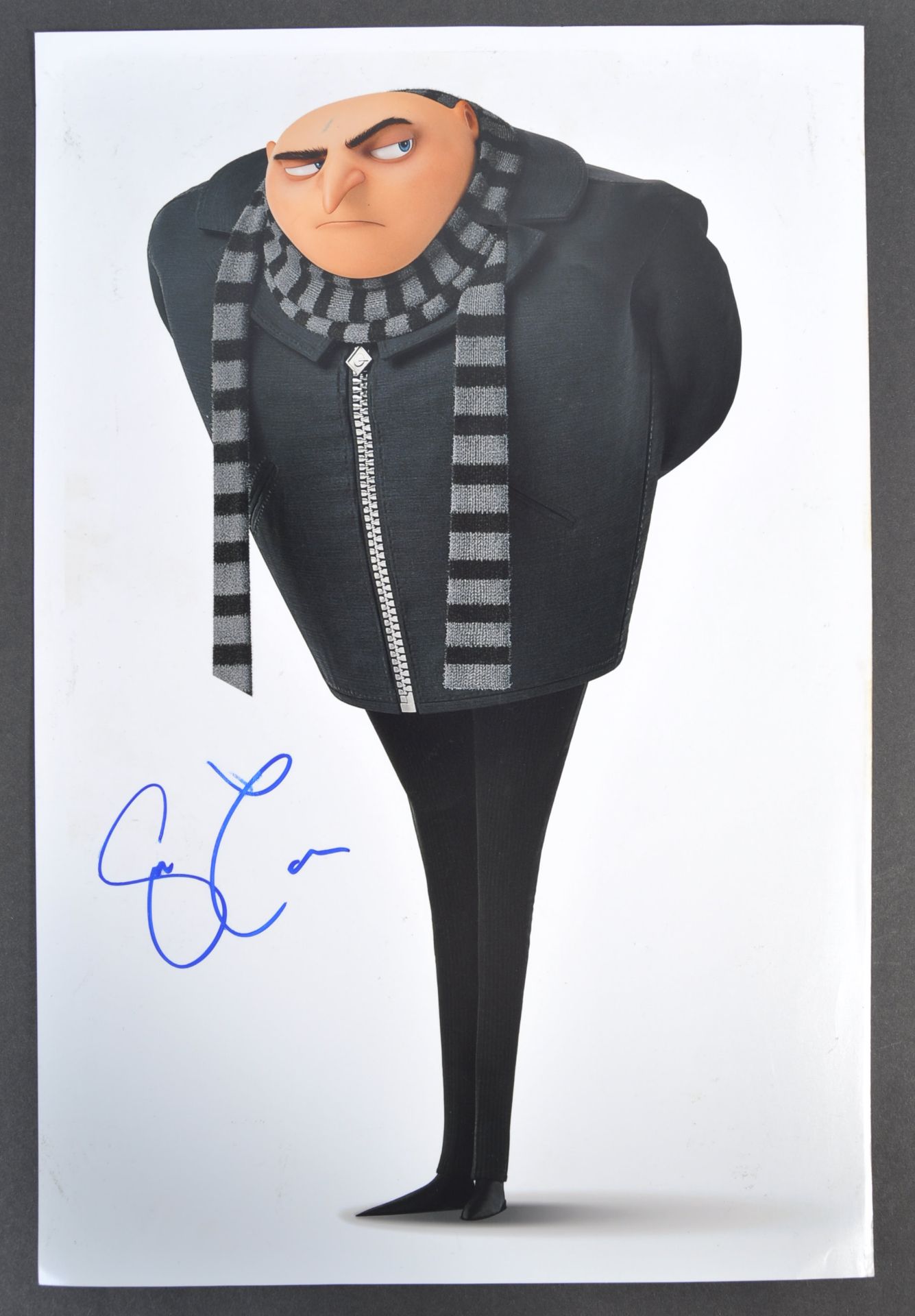 DESPICABLE ME - STEVE CARELL - AUTOGRAPHED 14X11" PHOTOGRAPH