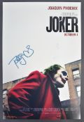 JOKER (2019) - TODD PHILLIPS - SUPERB AUTOGRAPHED POSTER