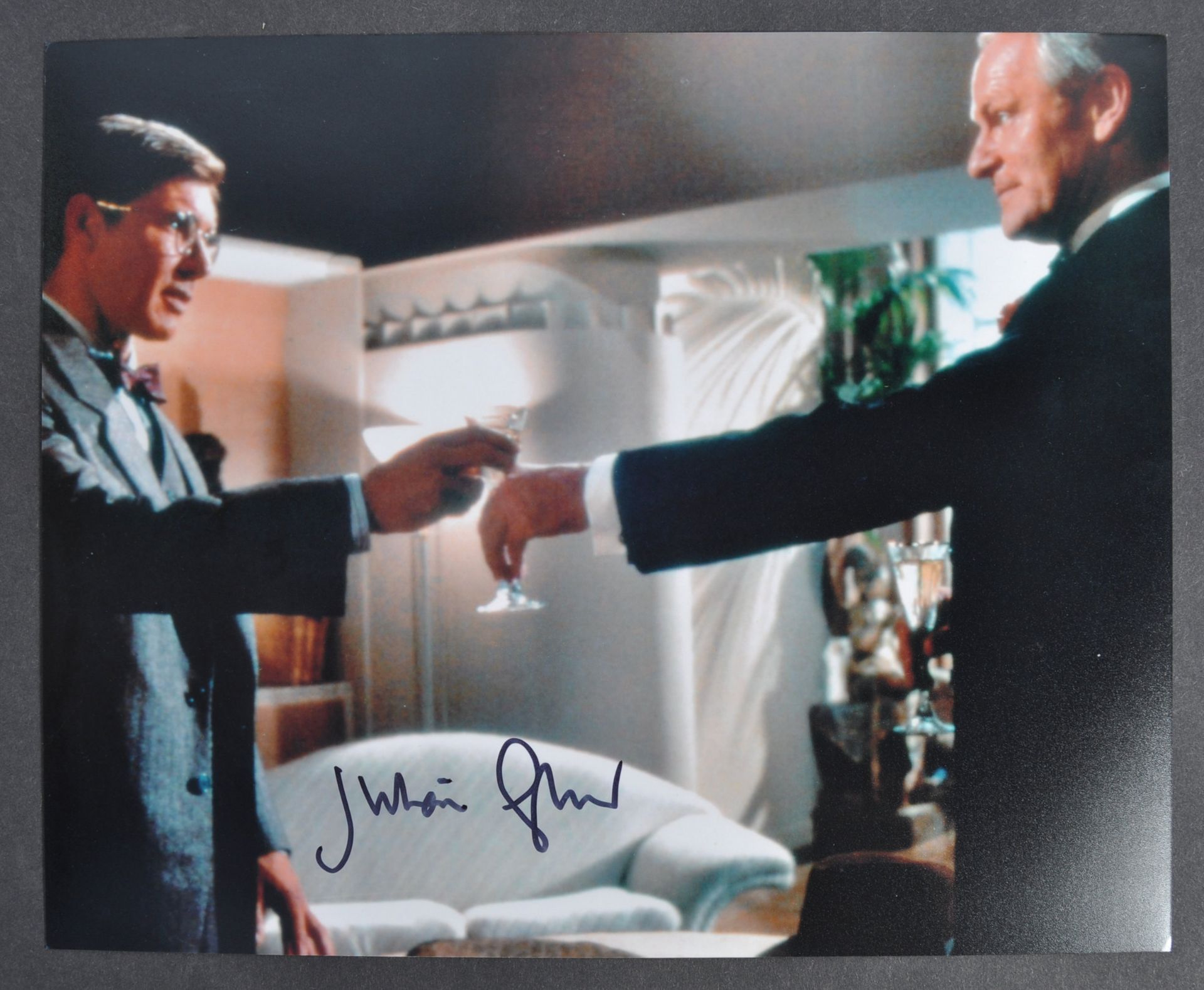 INDIANA JONES - JULIAN GLOVER AUTOGRAPHED PHOTOGRAPH