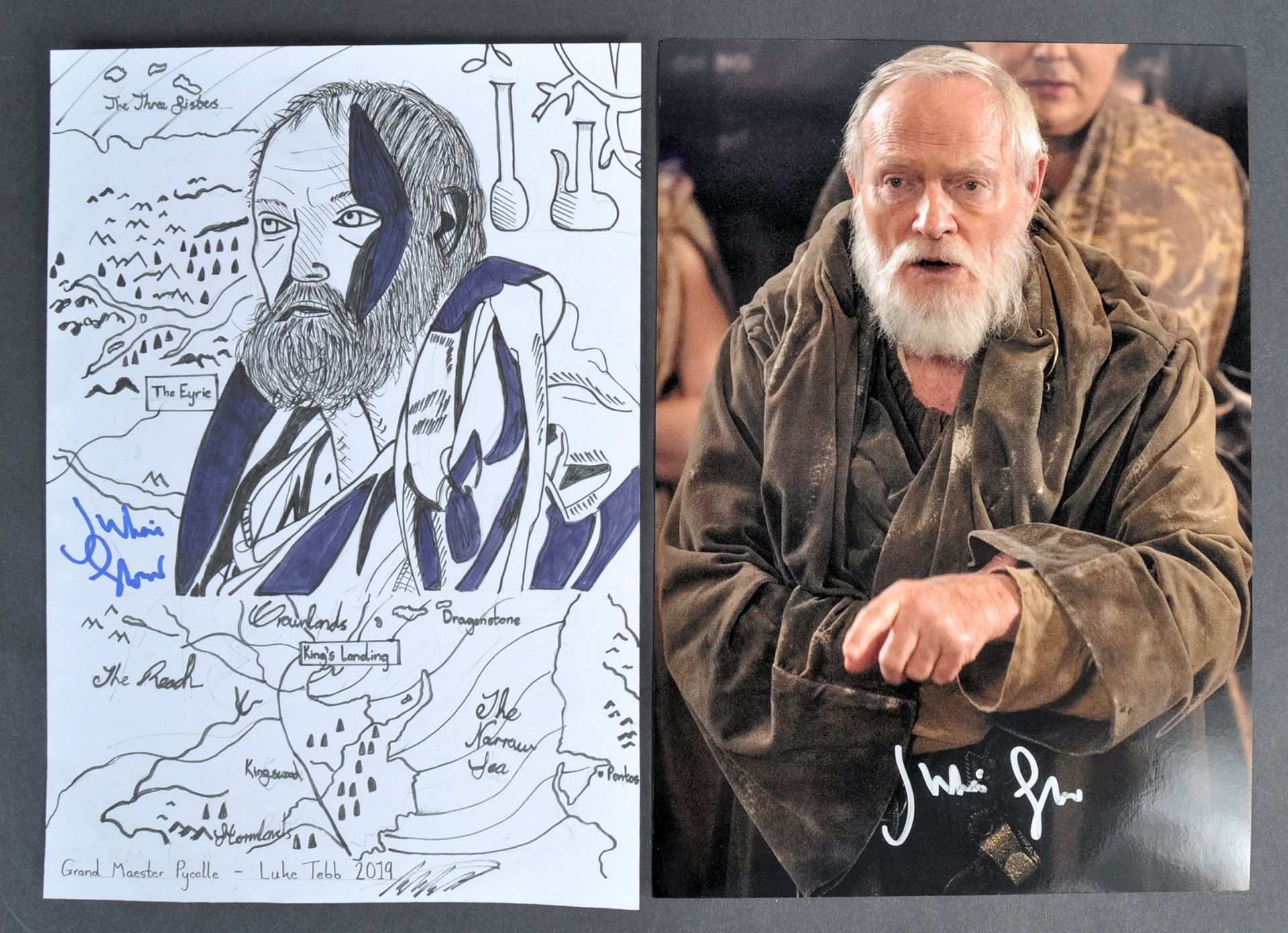 FAN ARTWORK - JULIAN GLOVER GAME OF THRONES ARTWORK