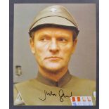 STAR WARS - JULIAN GLOVER AUTOGRAPHED 8X10" PHOTOGRAPH