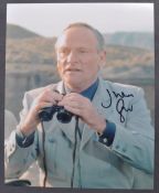 JAMES BOND 007 - JULIAN GLOVER AUTOGRAPHED PHOTOGRAPH