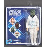 DOCTOR WHO - JULIAN GLOVER AUTOGRAPHED SCAROTH ACTION FIGURE