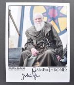 GAME OF THRONES - JULIAN GLOVER AUTOGRAPHED PHOTOGRAPH