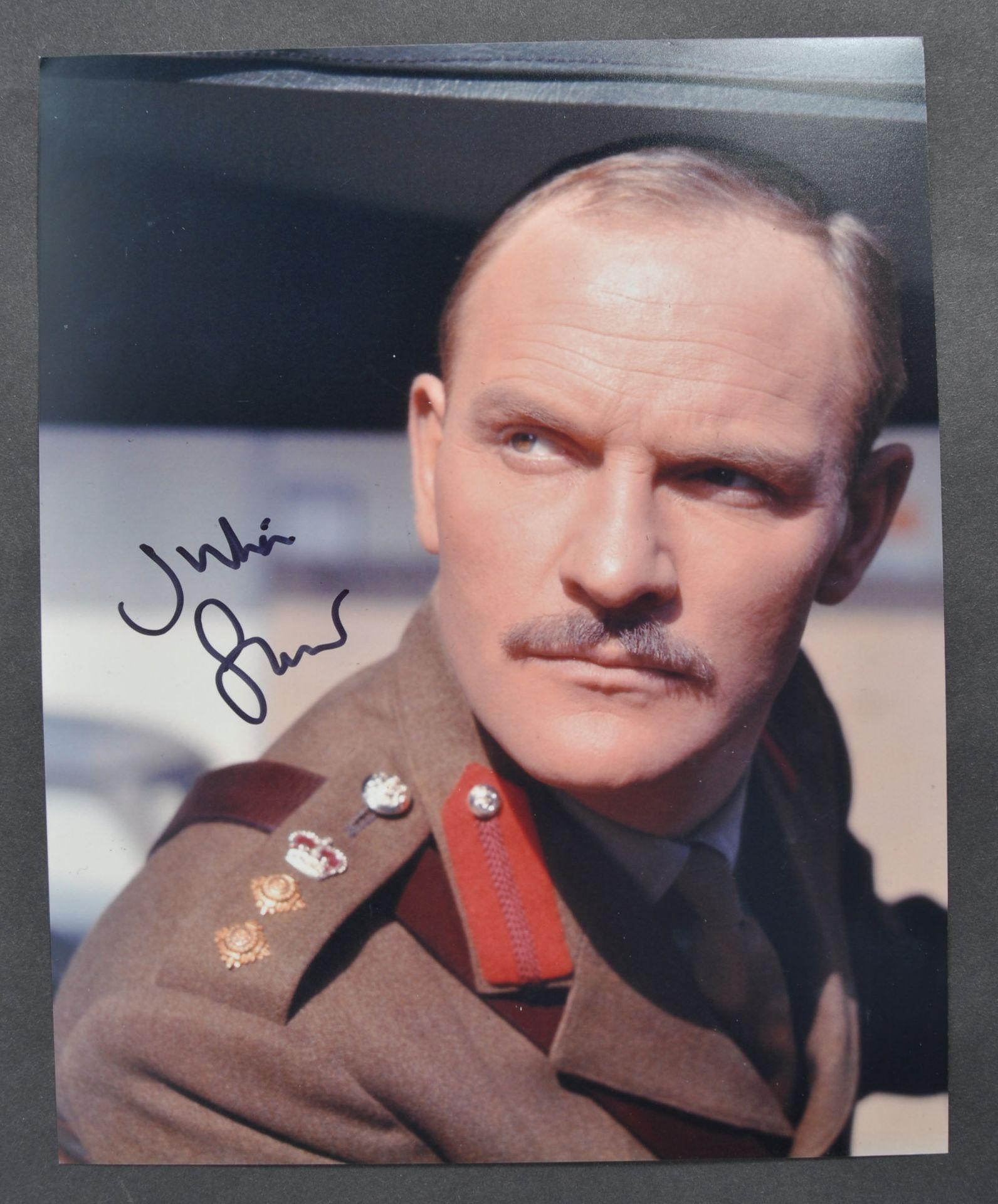 QUATERMASS & THE PIT - JULIAN GLOVER AUTOGRAPHED PHOTOGRAPH