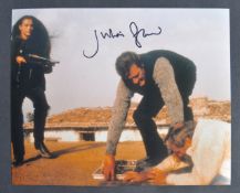 JAMES BOND 007 - JULIAN GLOVER AUTOGRAPHED PHOTOGRAPH