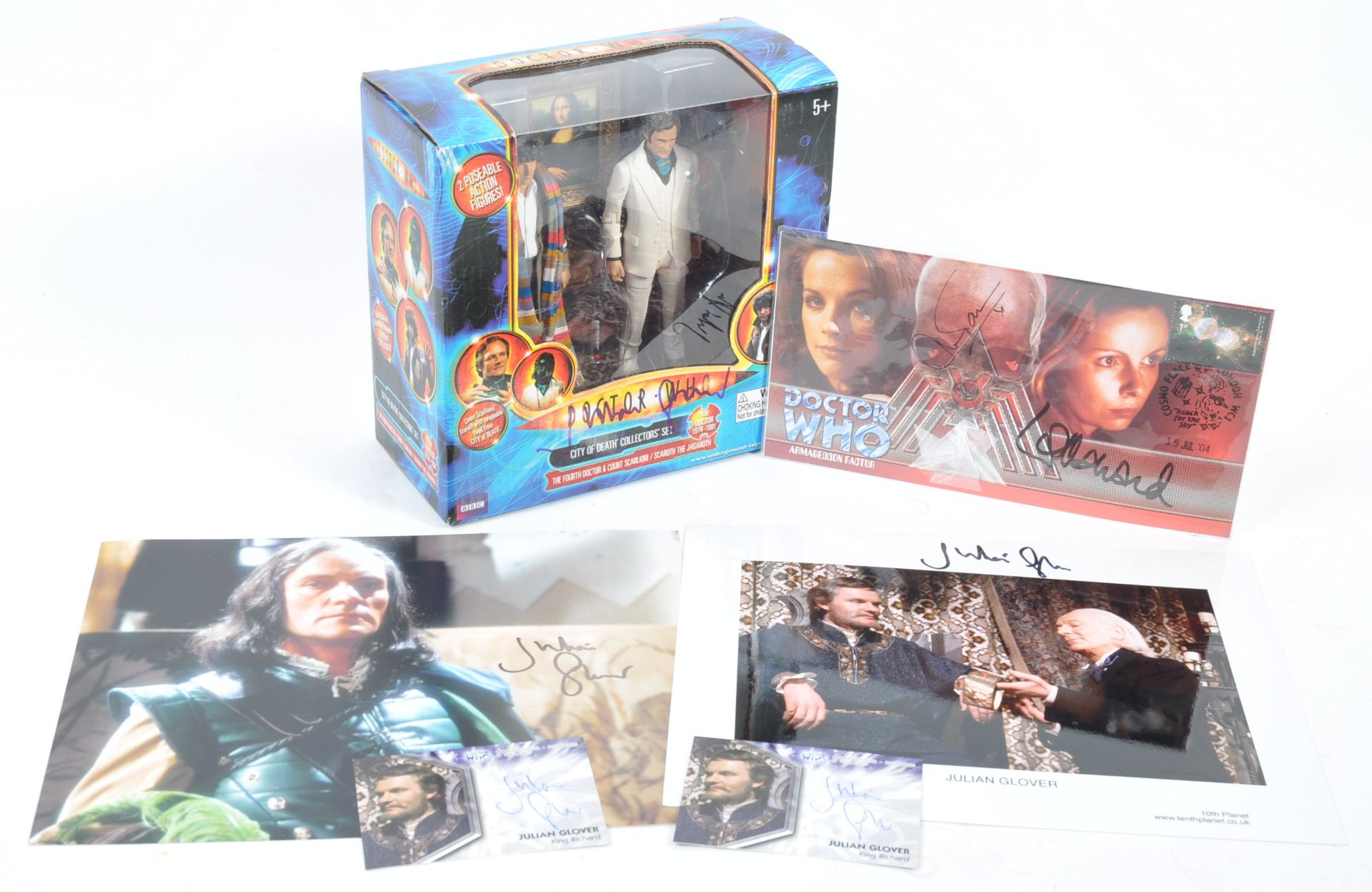 DOCTOR WHO - JULIAN GLOVER MEMORABILIA COLLECTION