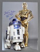 STAR WARS - KENNY BAKER - R2-D2 INCREDIBLE SIGNED 16X12 PHOTO