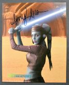 STAR WARS CELEBRATION II - OFFICIAL AUTOGRAPHED 8X10" PHOTO