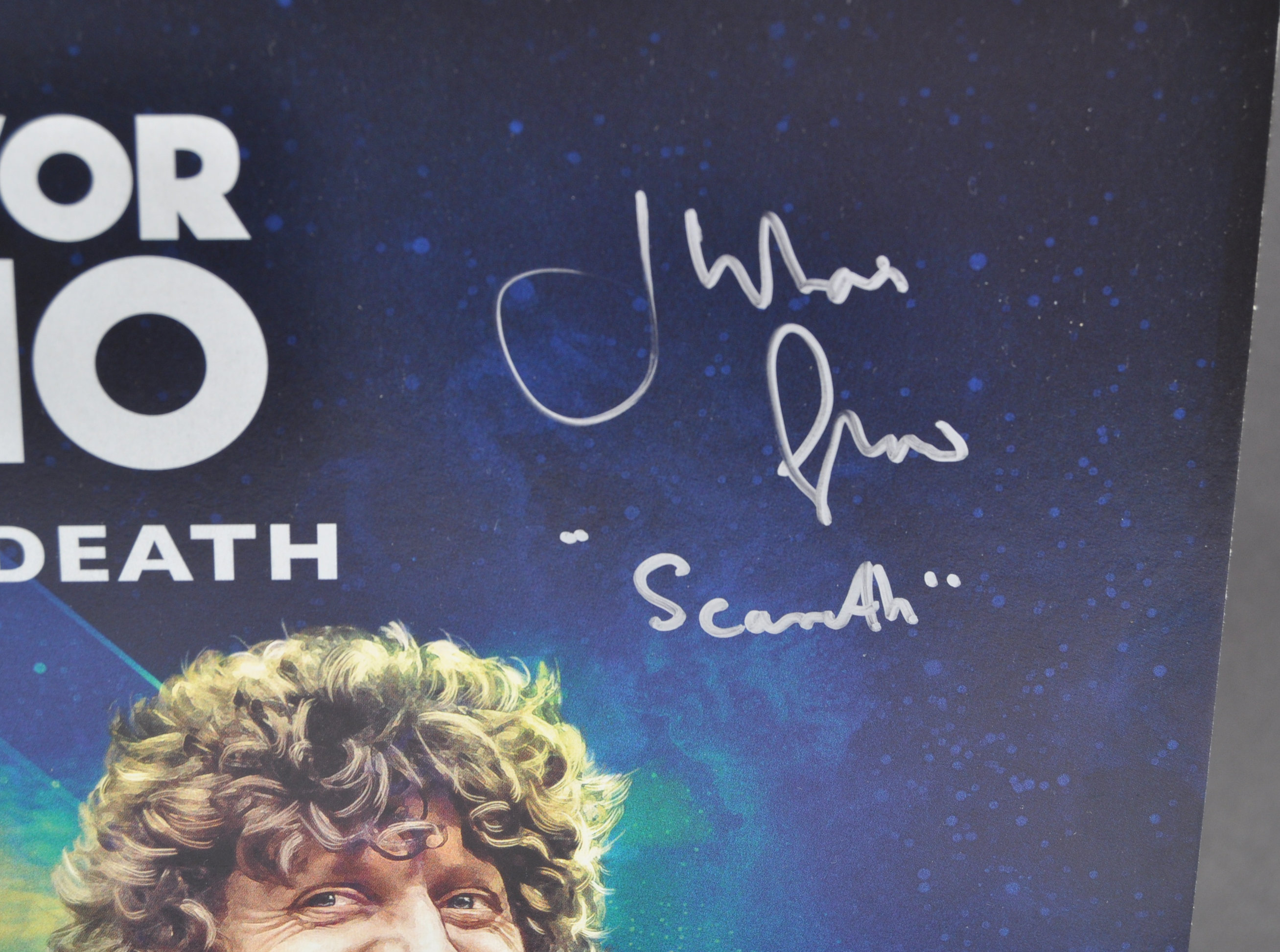 INCREDIBLE DOCTOR WHO CITY OF DEATH MULTI-SIGNED LP - Image 4 of 5