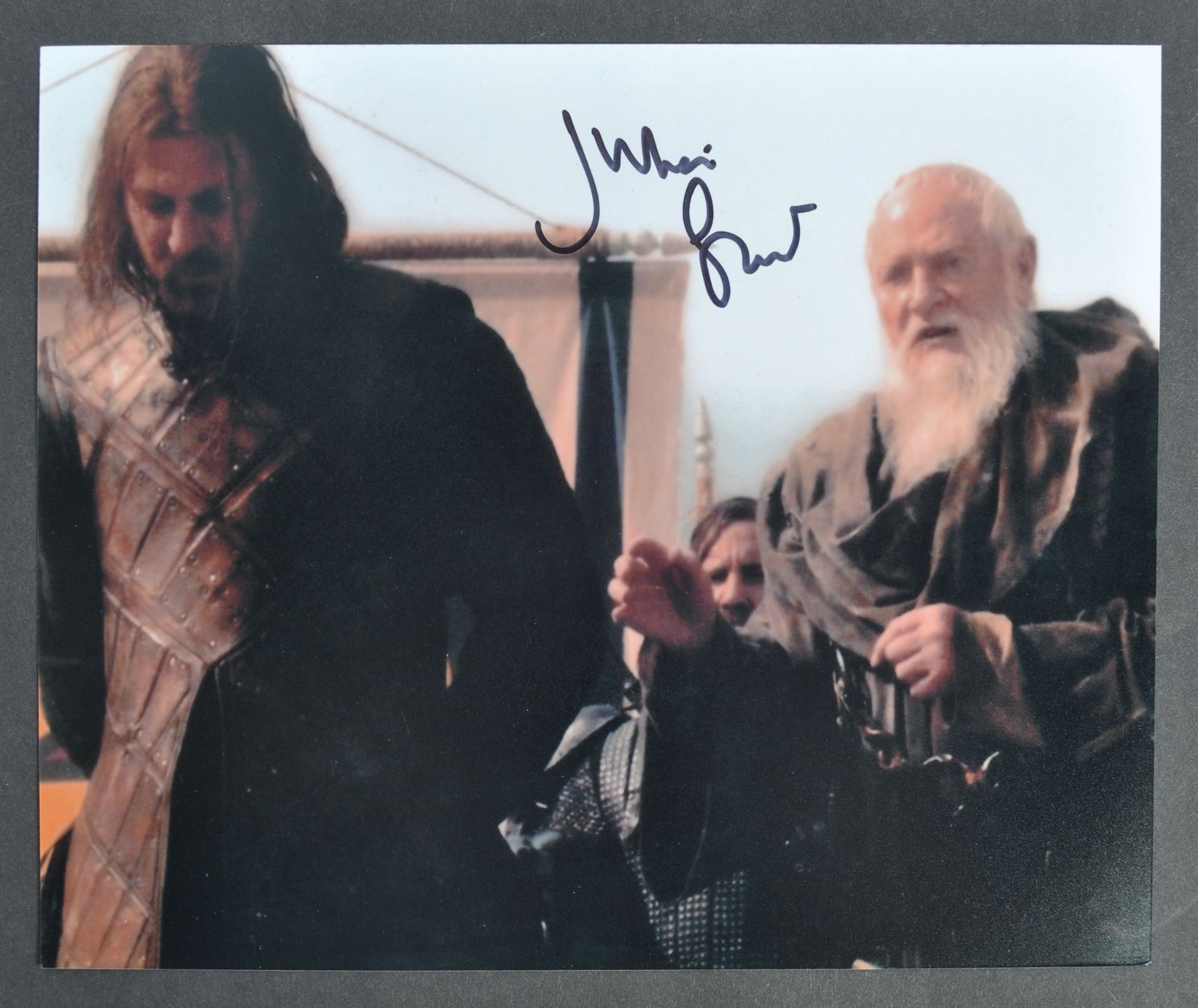 GAME OF THRONES - JULIAN GLOVER SIGNED PHOTOGRAPH