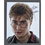 DANIEL RADCLIFFE - HARRY POTTER - RARE SIGNED 8X10" PHOTOGRAPH